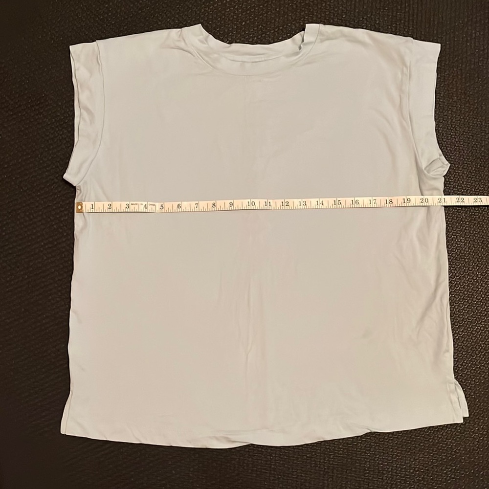 Pale blue top from Target, A New Day.  Size medium.